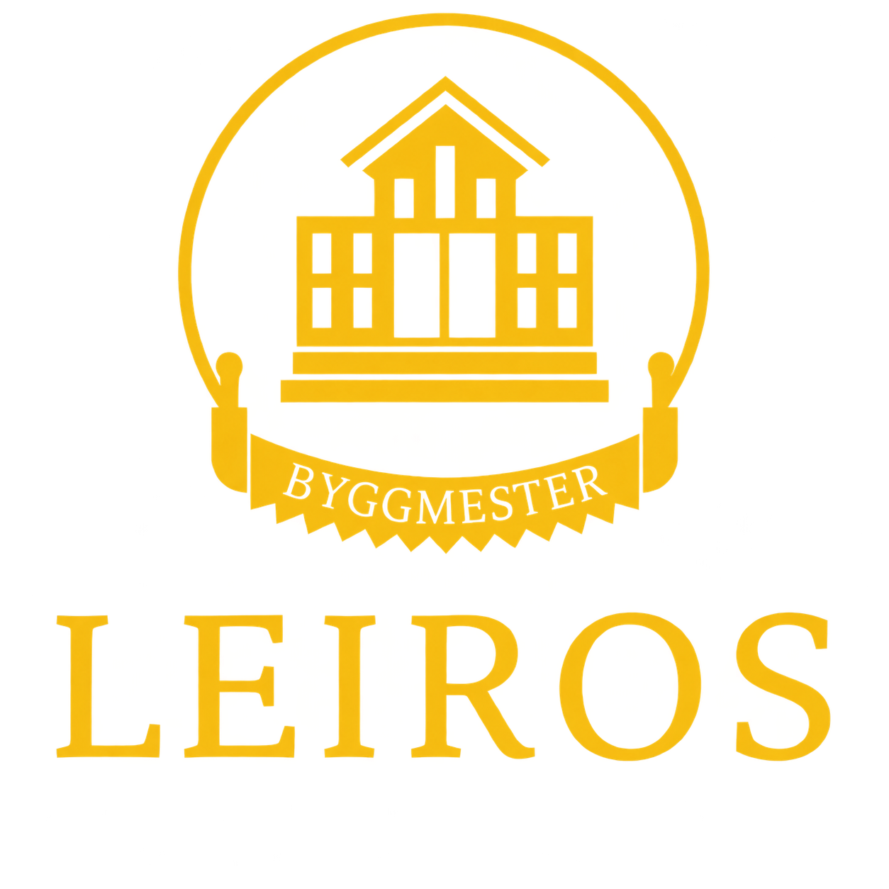 Logo Byggmester Leiros AS